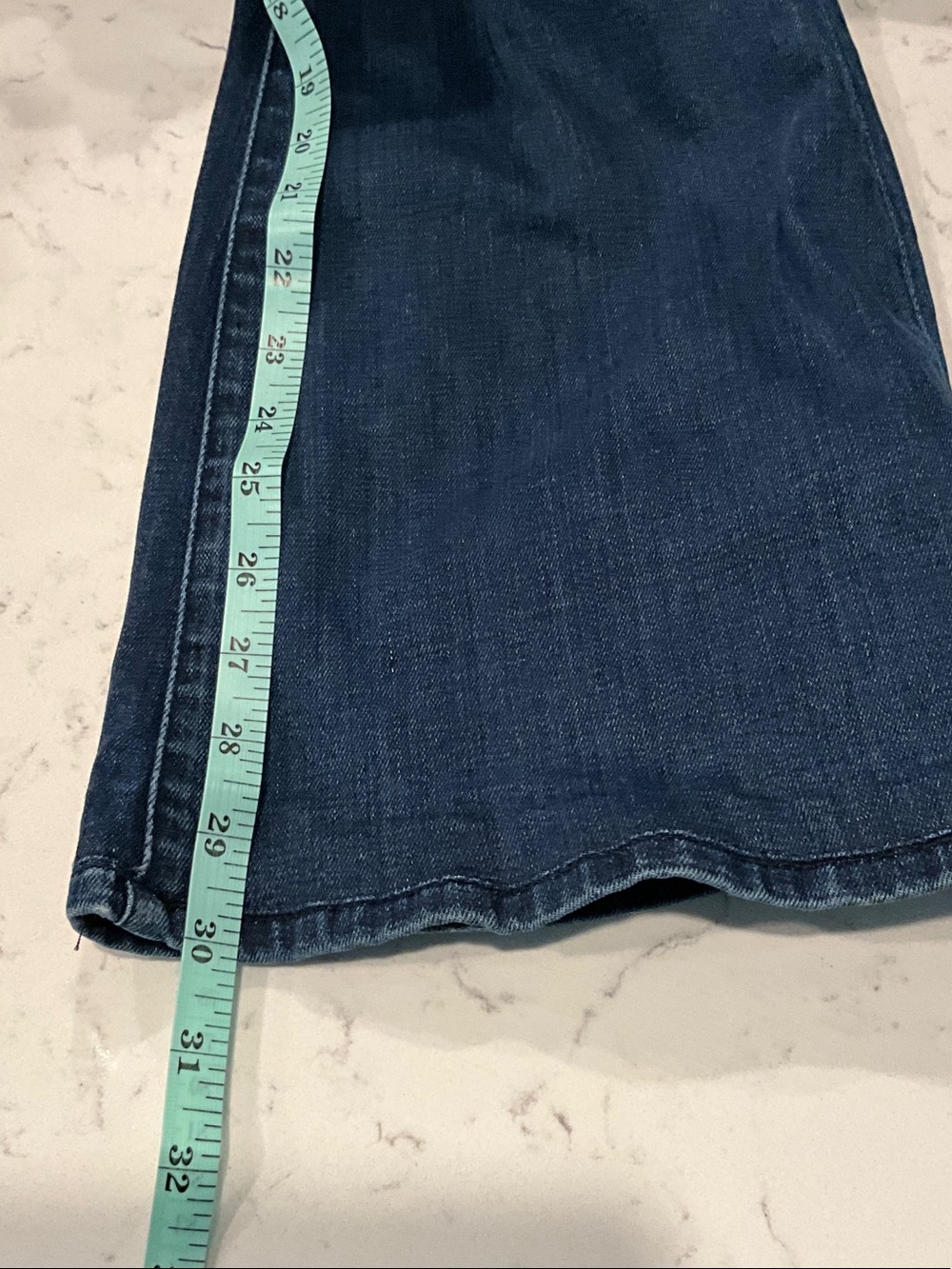 MOTHER Dark Indigo Flare Jeans - Picture 11 of 11